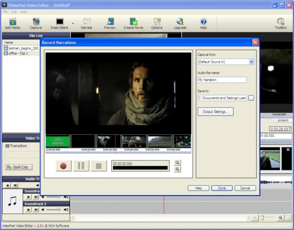 Is videopad free to export